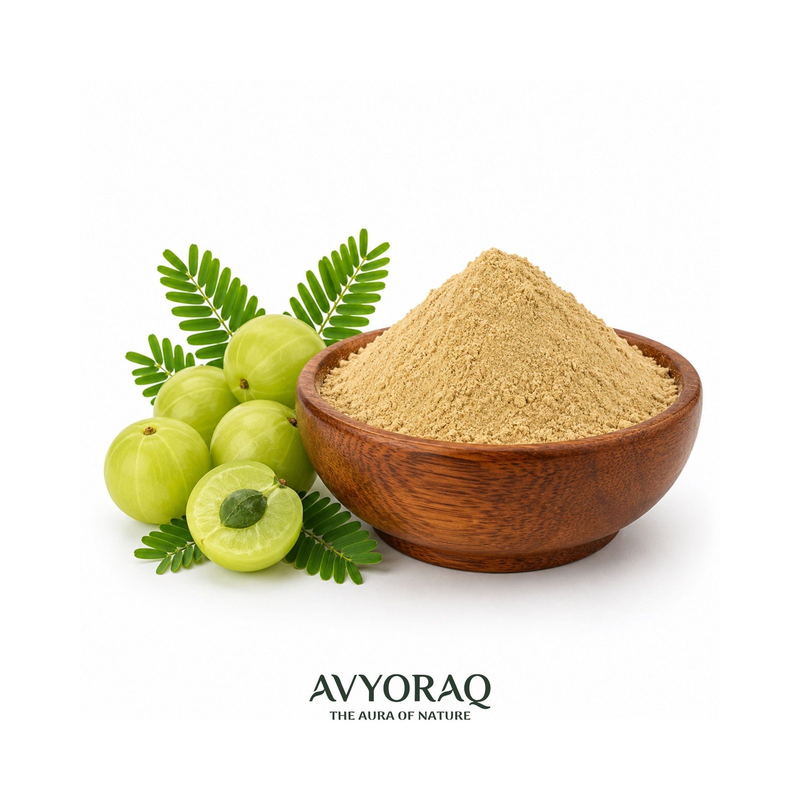 Avyoraq Amla Powder for Healthy Hair & Scalp Care – 100g - Image 3