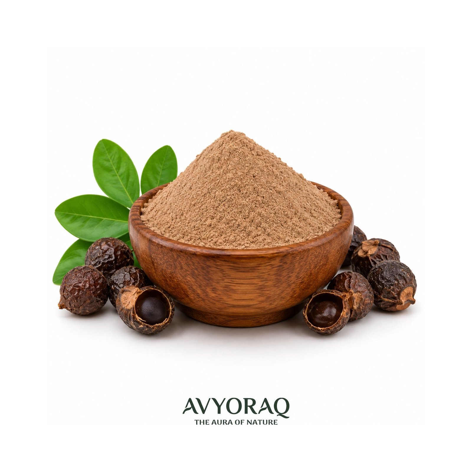 Avyoraq Reetha Powder for Natural Hair Cleansing – 100g - Image 3