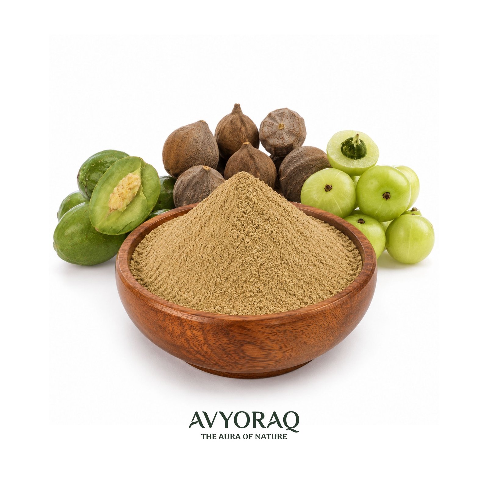 Avyoraq Triphala Powder for Daily Wellness & Self-Care – 100g - Image 3